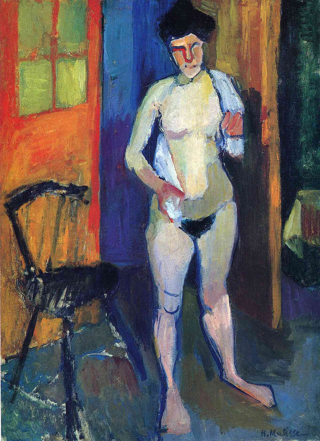 Henri Matisse - Nude with a White Towel 1903